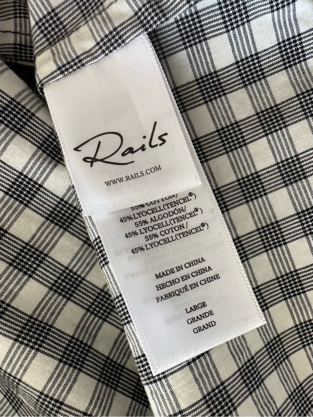 Rails Primrose Gingham A-Line Dress
Rails, L - Picture 5 of 7